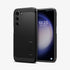 ACS05623 - Galaxy S23 Ultra Case Tough Armor in black showing the back